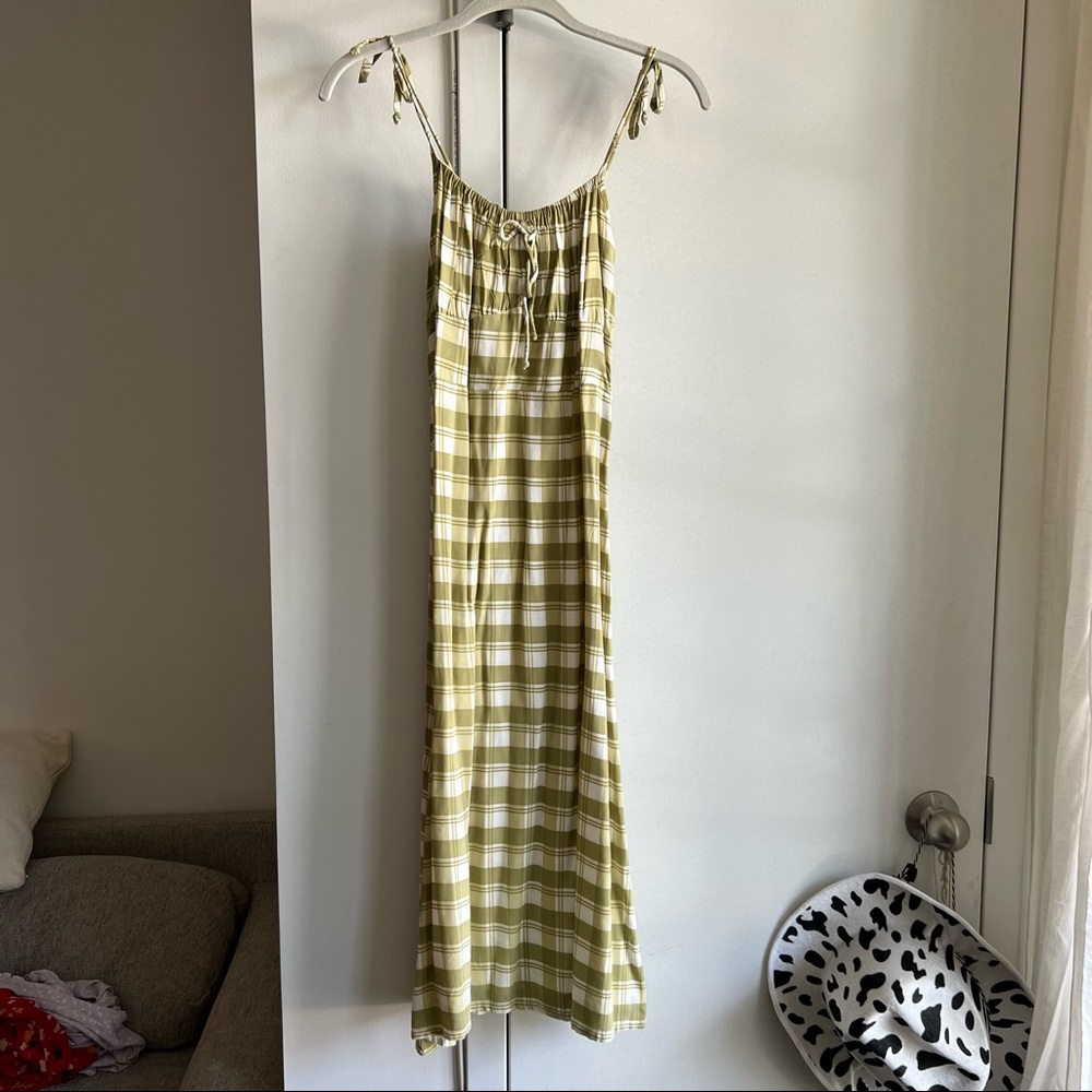 Faithfull the Brand Gingham Dress